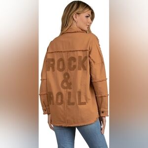 Elan Devan Rock & Roll utility jacket NWT Size Small